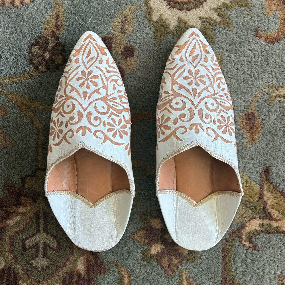 Gorgeous Moroccan Leather Slippers